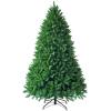 image:imageGoplus 6ft Unlit Artificial Christmas Tree Premium Hinged Fir Tree Easy Assembly with Metal Stand Xmas Dcor for Indoor and OutdoorUnlit