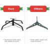 image:imageGoplus 6ft Unlit Artificial Christmas Tree Premium Hinged Fir Tree Easy Assembly with Metal Stand Xmas Dcor for Indoor and OutdoorUnlit