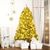 image:imageGoplus 6ft Unlit Artificial Christmas Tree Premium Hinged Fir Tree Easy Assembly with Metal Stand Xmas Dcor for Indoor and OutdoorUnlit