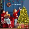 image:imageGoplus 6ft Unlit Artificial Christmas Tree Premium Hinged Fir Tree Easy Assembly with Metal Stand Xmas Dcor for Indoor and OutdoorUnlit