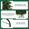 image:imageGoplus 7ft PreLit Artificial Christmas Tree Hinged Xmas Tree with 1188 Branch Tips 700 WarmWhite LED Lights Foldable Metal Stand for Festive Holiday Party Office Home Decor7ft