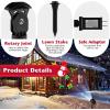 image:imageGoplus Christmas Projector Lights Rotating Projection Lamp with 65 Adjustable Angle Lawn Stake Water Proof Landscape Decorative Lighting for Christmas Holiday Party Garden
