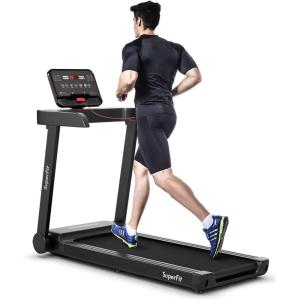 image:imageGoplus Heavy Duty Treadmill for Gym Superfit Electric Treadmill with App Control Large LED Digital Display 12 Preset Programs Walking Jogging Running Machine for Home Office