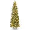 image:imageGoplus 7 FT PreLit Spiral Christmas Tree Artificial Xmas Tree with 791 Branch Tips 220 Warm White LED Lights 8 Modes 60 Pine Cones Red Berries Metal Stand Home Office Party Holiday DecorationGreenwhite
