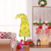 image:imageGoplus 7 FT PreLit Spiral Christmas Tree Artificial Xmas Tree with 791 Branch Tips 220 Warm White LED Lights 8 Modes 60 Pine Cones Red Berries Metal Stand Home Office Party Holiday DecorationGreen With Snow