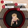 image:imageGoplus 55 Trampoline for Kids ASTM Approved Toddler Trampoline wEnclosure Safety Net Bouncy Jumping Mat Seamless Design Indoor Outdoor Mini Recreational Rebounder for Boys GirlsBlueRed