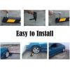 image:imageGoplus Parking Block 72 Rubber Parking Bumpers with 8 High Reflective Yellow Safety Stripes Heavy Duty Parking Target Garage Wheel Stoppers Parking Curb for Car Truck RV and Trailer2