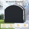 image:imageGoplus Bike Storage Shed Tent 72 x 49 FT Outdoor Bike Storage Sheds w210D Oxford Fabric PU4000 Waterproof Cover Portable Bicycle Tent Shelter for 5 Bikes Motorcycles Garden Tools Lawn Mower