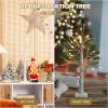 image:imageGoplus 4ft Lighted Twig Birch Tree with 48 Warm White LED Fairy Lights PreLit Artificial Christmas Tree White Birch Tree Indoor Outdoor Home Thanksgiving Christmas Holiday Decoration22 FT