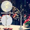 image:imageGoplus 4ft Lighted Twig Birch Tree with 48 Warm White LED Fairy Lights PreLit Artificial Christmas Tree White Birch Tree Indoor Outdoor Home Thanksgiving Christmas Holiday Decoration22 FT