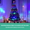 image:imageGoplus 6ft Fiber Optic Artificial Christmas Tree Prelit Premium Spruce Tree with Solid Metal Stand 617 Branch Tips Xmas Full Tree for Indoor Holiday DecorationGreen