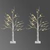 image:imageGoplus 4ft Lighted Twig Birch Tree with 48 Warm White LED Fairy Lights PreLit Artificial Christmas Tree White Birch Tree Indoor Outdoor Home Thanksgiving Christmas Holiday Decoration22 FT
