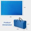 image:imageGoplus Pool Cover 12 x 24 FT Solar Blanket 12 Mil with Carrying Bag for InGround and AboveGround Swimming Pools Rectangle Hot Tub SPA Thermal Blanket Blue BubbleBlue