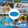 image:imageGoplus Pool Cover 12 x 24 FT Solar Blanket 12 Mil with Carrying Bag for InGround and AboveGround Swimming Pools Rectangle Hot Tub SPA Thermal Blanket Blue BubbleBlue