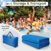 image:imageGoplus Pool Cover 12 x 24 FT Solar Blanket 12 Mil with Carrying Bag for InGround and AboveGround Swimming Pools Rectangle Hot Tub SPA Thermal Blanket Blue BubbleBlue