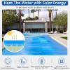 image:imageGoplus Pool Cover 12 x 24 FT Solar Blanket 12 Mil with Carrying Bag for InGround and AboveGround Swimming Pools Rectangle Hot Tub SPA Thermal Blanket Blue BubbleBlue