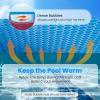 image:imageGoplus Pool Cover 12 x 24 FT Solar Blanket 12 Mil with Carrying Bag for InGround and AboveGround Swimming Pools Rectangle Hot Tub SPA Thermal Blanket Blue BubbleBlue