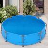 image:imageGoplus Pool Cover 12 x 24 FT Solar Blanket 12 Mil with Carrying Bag for InGround and AboveGround Swimming Pools Rectangle Hot Tub SPA Thermal Blanket Blue BubbleBlue