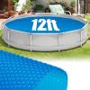 image:imageGoplus Pool Cover 12 x 24 FT Solar Blanket 12 Mil with Carrying Bag for InGround and AboveGround Swimming Pools Rectangle Hot Tub SPA Thermal Blanket Blue BubbleBlue