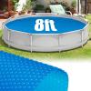 image:imageGoplus Pool Cover 12 x 24 FT Solar Blanket 12 Mil with Carrying Bag for InGround and AboveGround Swimming Pools Rectangle Hot Tub SPA Thermal Blanket Blue BubbleBlue