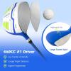 image:imageGoplus Complete Golf Club Set for Men Right Hand Golf Clubs w 460CC 1 Driver 3 Fairway 5 Hybrid 5 6 7 8 9 P amp S Irons Putter 3 Head Covers Golf Stand Bag Rain HoodBlue