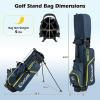 image:imageGoplus Complete Golf Club Set for Men Right Hand Golf Clubs w 460CC 1 Driver 3 Fairway 5 Hybrid 5 6 7 8 9 P amp S Irons Putter 3 Head Covers Golf Stand Bag Rain HoodNavy