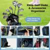 image:imageGoplus Complete Golf Club Set for Men Right Hand Golf Clubs w 460CC 1 Driver 3 Fairway 5 Hybrid 5 6 7 8 9 P amp S Irons Putter 3 Head Covers Golf Stand Bag Rain HoodNavy