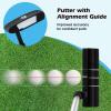 image:imageGoplus Complete Golf Club Set for Men Right Hand Golf Clubs w 460CC 1 Driver 3 Fairway 5 Hybrid 5 6 7 8 9 P amp S Irons Putter 3 Head Covers Golf Stand Bag Rain HoodWhite