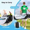 image:imageGoplus Complete Golf Club Set for Men Right Hand Golf Clubs w 460CC 1 Driver 3 Fairway 5 Hybrid 5 6 7 8 9 P amp S Irons Putter 3 Head Covers Golf Stand Bag Rain HoodWhite