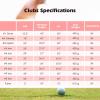 image:imageGoplus Complete Golf Club Set for Women 12 Pieces Right Hand Ladies Golf Clubs w 1 Driver 3 Fairway 5 Hybrid 5 6 7 8 9 P amp S Irons Putter Golf Stand BagWhiteRed