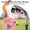 image:imageGoplus Complete Golf Club Set for Women 12 Pieces Right Hand Ladies Golf Clubs w 1 Driver 3 Fairway 5 Hybrid 5 6 7 8 9 P amp S Irons Putter Golf Stand BagWhiteRed