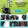 image:imageGoplus Complete Golf Club Set for Women 12 Pieces Right Hand Ladies Golf Clubs w 1 Driver 3 Fairway 5 Hybrid 5 6 7 8 9 P amp S Irons Putter Golf Stand BagBlackMint