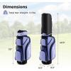 image:imageGoplus Complete Golf Club Set for Women 9 Pieces Golf Clubs with 1 Driver 3 Fairway 4 Hybrid 6 amp 7 amp 8 amp 9 amp P Irons Putter Head Covers Ladies Right Handed9 PCS wCart Bag  Purple