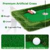 image:imageGoplus Floating Golf Green for Pool Chipping Green Mat wHitting Mat Golf Balls Flag amp Tee for Golf Training Game Golf Putting Mat for Outdoors Backyard WaterRectangle  375 x 255