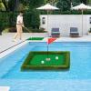 image:imageGoplus Floating Golf Green for Pool Chipping Green Mat wHitting Mat Golf Balls Flag amp Tee for Golf Training Game Golf Putting Mat for Outdoors Backyard WaterRectangle  375 x 255