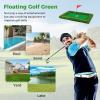 image:imageGoplus Floating Golf Green for Pool Chipping Green Mat wHitting Mat Golf Balls Flag amp Tee for Golf Training Game Golf Putting Mat for Outdoors Backyard WaterRectangle  375 x 255