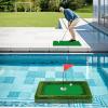 image:imageGoplus Floating Golf Green for Pool Chipping Green Mat wHitting Mat Golf Balls Flag amp Tee for Golf Training Game Golf Putting Mat for Outdoors Backyard WaterRectangle  375 x 255