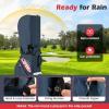 image:imageGoplus Golf Cart Bag Lightweight Portable Golf Bag with 14Way Divider Top 6 Zippered Pockets with Cooler Pocket Rain Hood Adjustable Shoulder Strap for Men WomenNavyRed