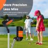 image:imageGoplus Junior Complete Golf Clubs Set for Kids Right Hand Golf Clubs wStand Bag 165CC 3 Fairway 7 amp 9 Irons Putter Head Cover Rain Hood Boys Girls Aged 8101113Orange  Aged 810