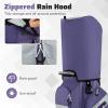 image:imageGoplus Lightweight Golf Cart Bag Molded Lock Top Golf Club Bag w14Way Full Length Organizer Dividers 11 Pockets Cooler Bag Straps Umbrella Holder amp Rain Hood for Men WomenPurpleGrey