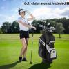 image:imageGoplus Lightweight Golf Cart Bag Molded Lock Top Golf Club Bag w14Way Full Length Organizer Dividers 11 Pockets Cooler Bag Straps Umbrella Holder amp Rain Hood for Men WomenBlackGrey