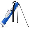 image:imageGoplus Lightweight Golf Stand Bag Sunday Bag for The Driving Range Par 3 and Executive Courses Pitch n Putt Golf Club Carry Bag wShoulder Strap Pocket Bottle Holder for Men WomenBlueWhite