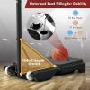 image:imageGoplus Portable Basketball Hoop Basketball Goal w43 FT82 FT Adjustable Height Ball Storage Indoor Outdoor WeatherResistance Basketball Hoop System for Outside Backyard DrivewayRedBlack