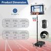 image:imageGoplus Portable Basketball Hoop Basketball Goal w43 FT82 FT Adjustable Height Ball Storage Indoor Outdoor WeatherResistance Basketball Hoop System for Outside Backyard DrivewayBlueBlack