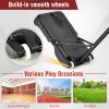 image:imageGoplus Portable Basketball Hoop Basketball Goal w43 FT82 FT Adjustable Height Ball Storage Indoor Outdoor WeatherResistance Basketball Hoop System for Outside Backyard DrivewayRedBlack