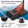 image:imageGoplus Portable Basketball Hoop Outdoor 10FT Basketball Goal w 44 Shatterproof Backboard Easy Adjust Height Fillable Base Free Weight Bag for Teens Adults Driveway Backyard7910FT  6Level