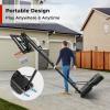 image:imageGoplus Portable Basketball Hoop Outdoor 10FT Basketball Goal w 44 Shatterproof Backboard Easy Adjust Height Fillable Base Free Weight Bag for Teens Adults Driveway Backyard7910FT  6Level