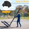 image:imageGoplus Portable Basketball Hoop Outdoor for Adults 5610 FT Adjustable Basketball Hoop Goal System with Shatterproof Backboard Shock Absorbent Rim Fillable Base 2 Wheels for Backyard Driveway