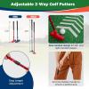 image:imageGoplus Putting Green Mat Portable Golf Game Set with 2 Adjustable Putters 6 Balls Carrying Bag Golf Putting Mat for Party Practice Home Backyard