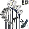 image:imageGoplus Complete Golf Club Set for Men Right Hand Golf Clubs w 460CC 1 Driver 3 Fairway 5 Hybrid 5 6 7 8 9 P amp S Irons Putter 3 Head Covers Golf Stand Bag Rain HoodNavy